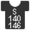 Size: S (= 140/146)