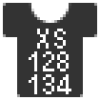 Size: XS (= 128/134)