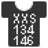 Size: XXS (= size 134/146)