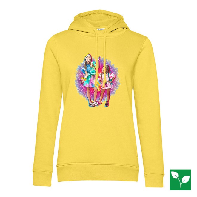 FLOWERgirls ORGANIC Sweat à capuche fille