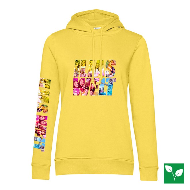 KOLLAGE ORGANIC Felpa con cappuccio da donna