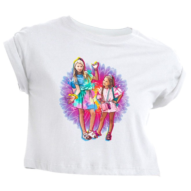 FLOWERgirls Maglietta corta GIRLIE