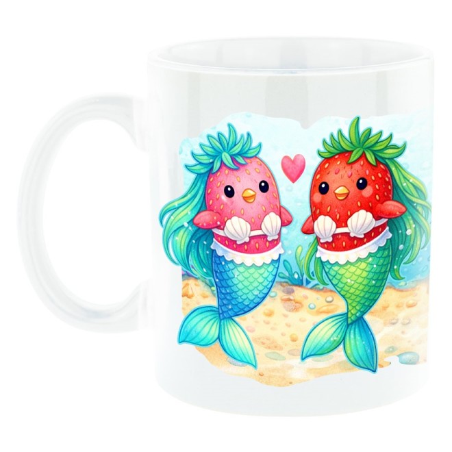Tasse Mermaids aux fraises