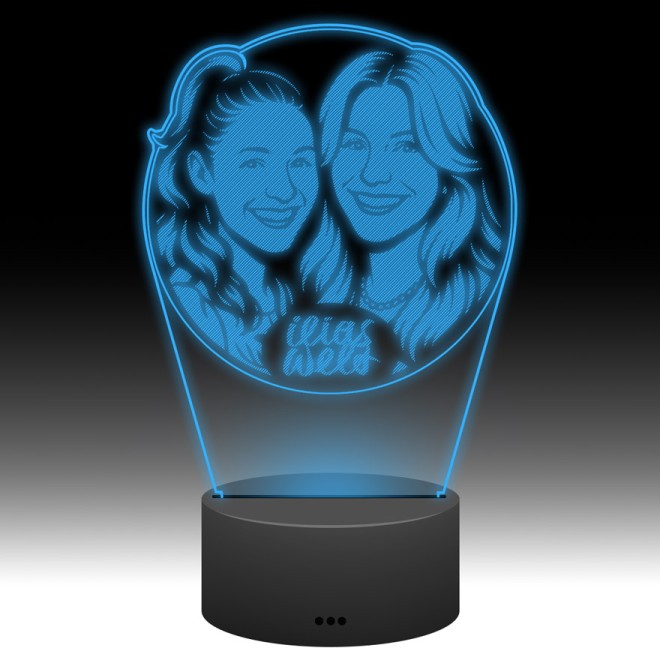 ILIAS MONDE Lampe LED