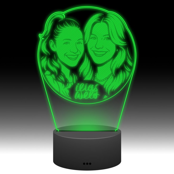 ILIAS MONDE Lampe LED