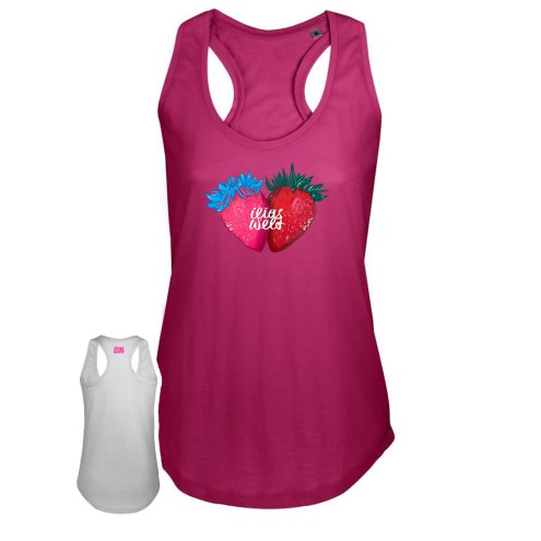 Canotta femminile Ilias World Strawberries