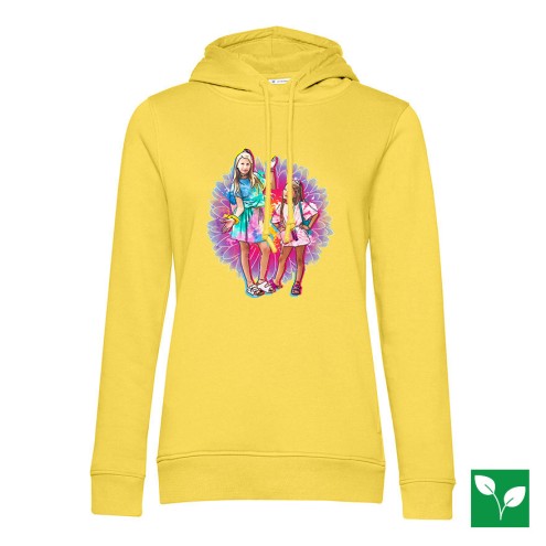 FLOWERgirls ORGANIC Sweat à capuche fille