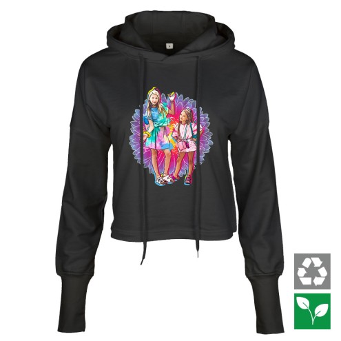 FLOWERgirls Short GIRLIE Hoodie
