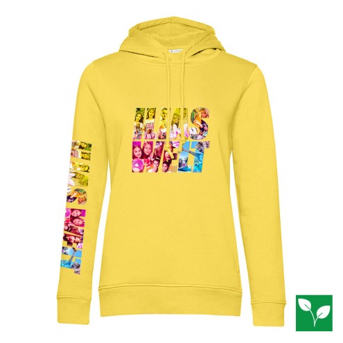 KOLLAGE ORGANIC Felpa con cappuccio da donna