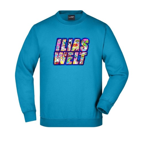 ILIAS Sticker World Sweater kids
