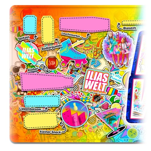 ILIAS Sticker-Bomb Welt GamingPad