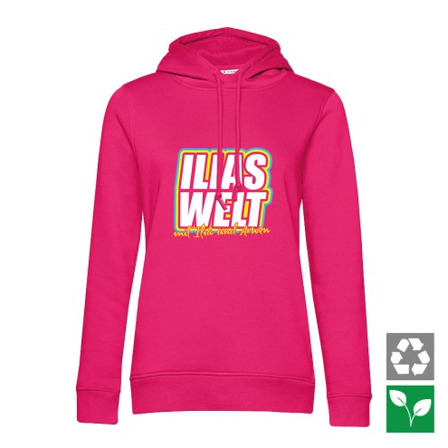 Felpa con cappuccio Ilias World ORGANIC Girlie