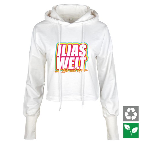 Ilias Welt kurzer GIRLIE Hoodie