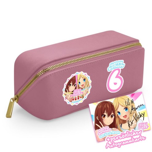Borsa con accessori per il 6° compleanno di Mangadolls