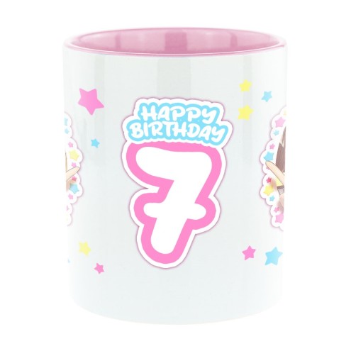 Mangadolls 7e anniversaire Bi-Color Mug rose