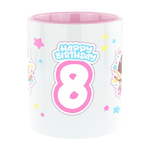 Mangadolls 8e anniversaire Bi-Color Mug rose