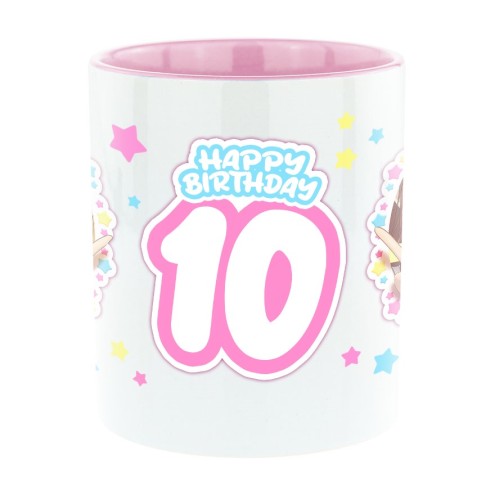 Mangadolls 10e anniversaire Bi-Color Mug rose