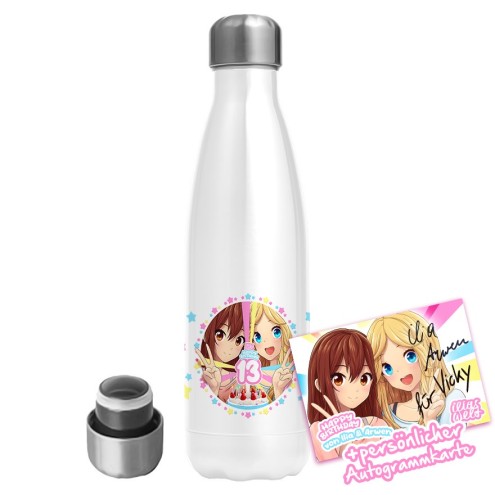 Mangadolls 13ème anniversaire Gourde en acier inoxydable 500ml