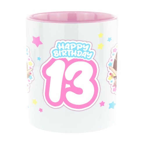 Mangadolls 13e anniversaire Bi-Color Mug rose