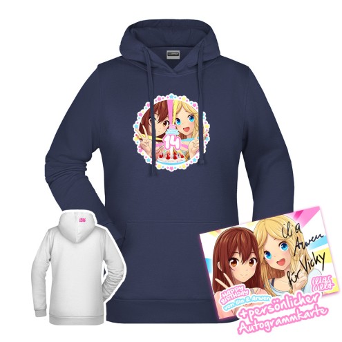 Mangadolls 14ème anniversaire sweat à capuche femme