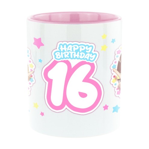 Mangadolls 16e anniversaire Bi-Color Mug rose