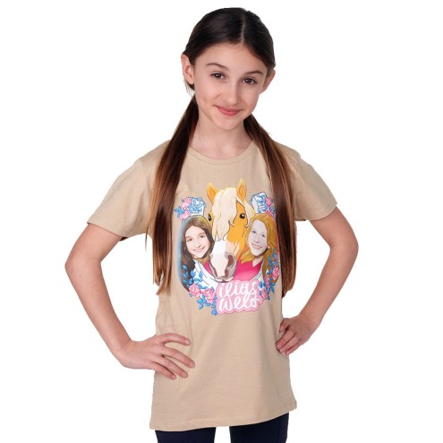 Ilias Welt Pferdeliebe T-shirt femmes