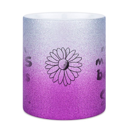 Today all nice glitter cup