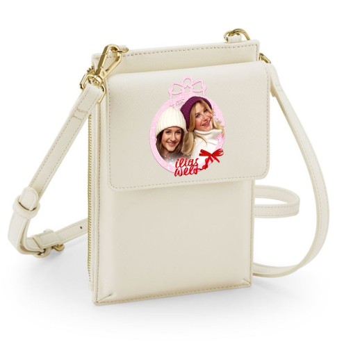 Magia d'inverno con la borsa a tracolla per cellulare di Ilia e Arwen
