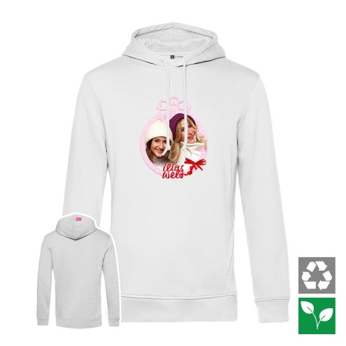La magie de l'hiver avec Ilia et Arwen Hoodie organique