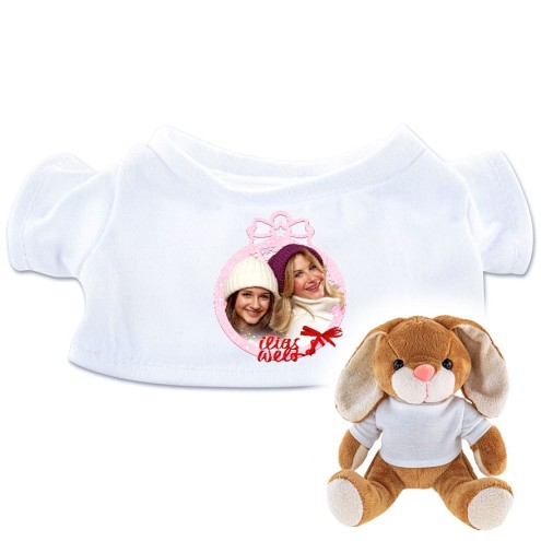 Magia d'inverno con la maglietta di Ilia e Arwen per i peluche