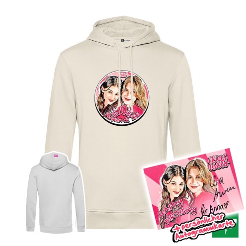 Happy Birthday 10e anniversaire Hoodie organique