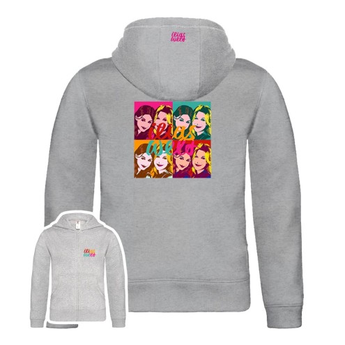 Ilia & Arwen ART Basic Zipped Hoodie kids