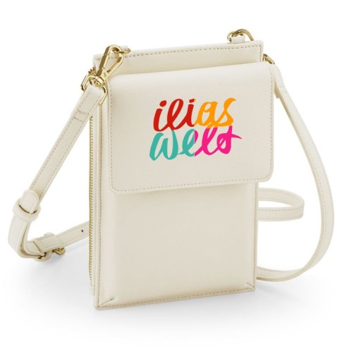 Ilia & Arwen ART cell phone shoulder bag