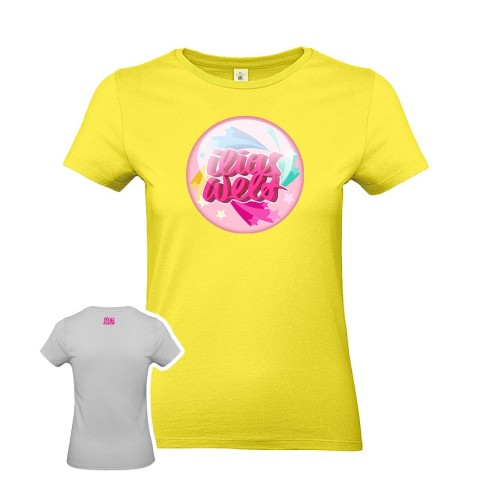 T-shirt Ilias Welt BUTTON pour femme