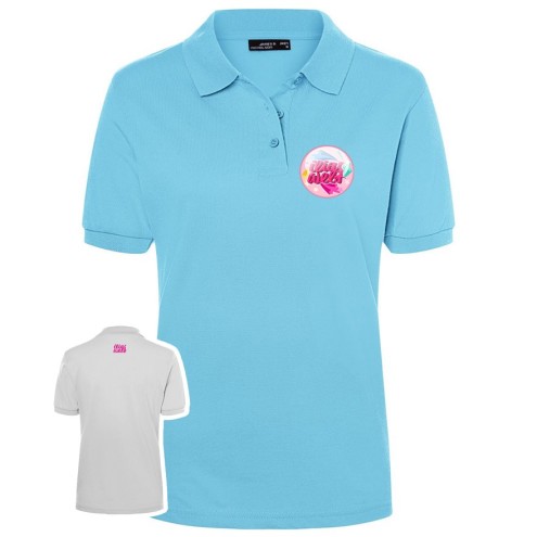 Polo Ilias Welt BUTTON donna