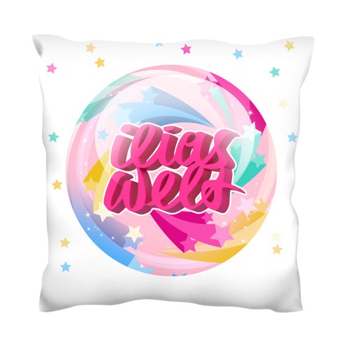 Fodera per cuscino Ilias World BUTTON