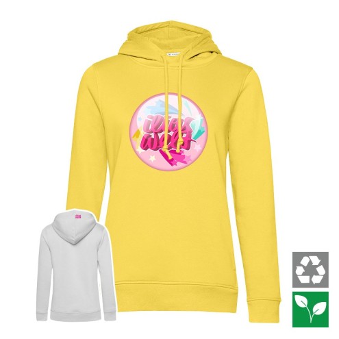 Ilias Welt BUTTON Organic Hoodie women