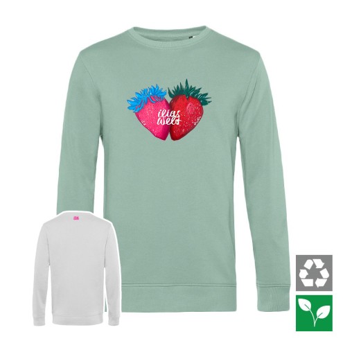 Ilia's World Fragole Maglione biologico