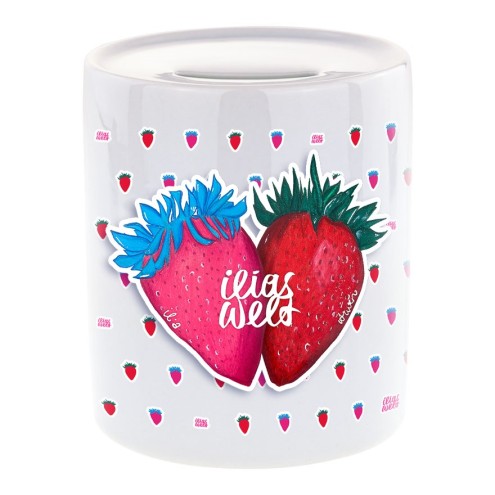 Salvadanaio Ilias World Strawberries
