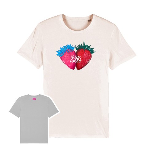 Maglietta biologica Ilias World Strawberries unisex