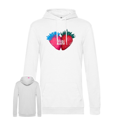 Felpa estiva con cappuccio Ilias World Strawberries