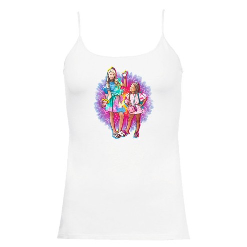 FLOWERgirls Girlie spaghetti top