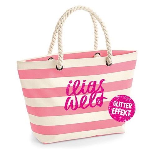 Ilias GLITZERwelt shopping bag/beach bag
