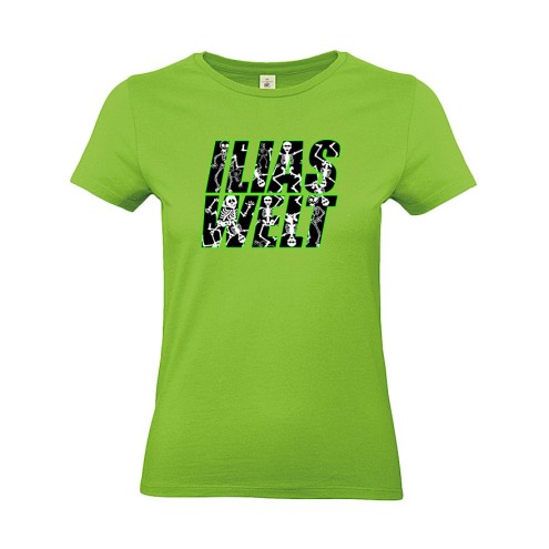 Ilias World SKELETT T-Shirt women