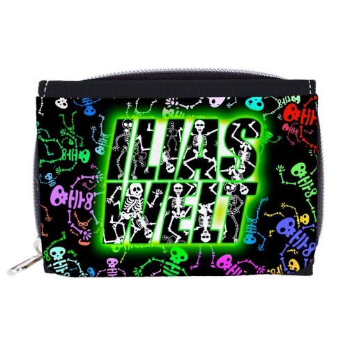 Ilias Welt SKELETT wallet / purse