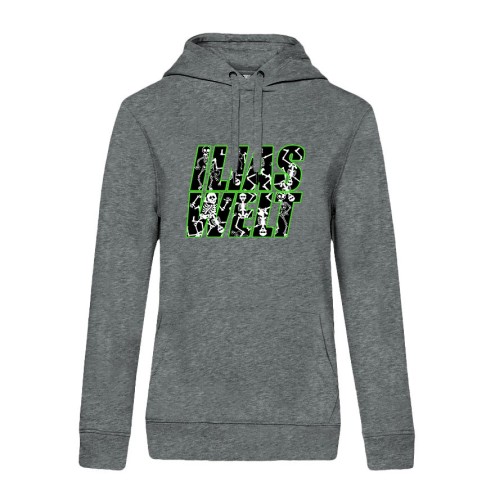 Ilias World SKELETT Premium Hoodie women