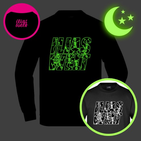 Halloween GLOW IN THE DARK Sweater kids