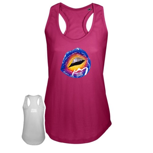Blueberry SUMMERKISS Girlie Tank Top