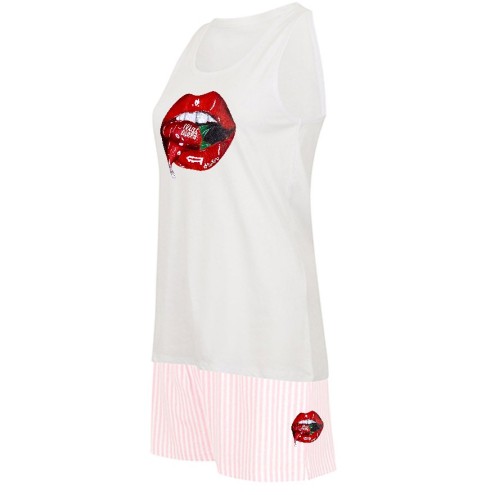 Pigiama corto unisex SUMMERKISS alla fragola