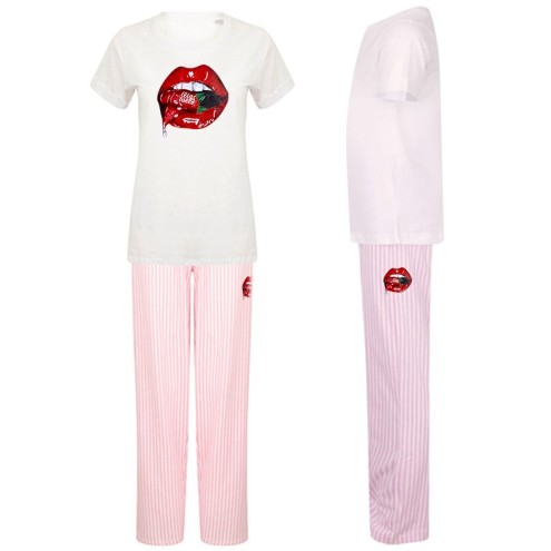 Pigiama unisex SUMMERKISS alla fragola